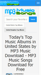 Mobile Screenshot of mp3musicdownload.org